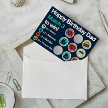 Load image into Gallery viewer, Gift Scratch Cards for Mum and Dad