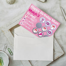 Load image into Gallery viewer, Gift Scratch Cards for Mum and Dad