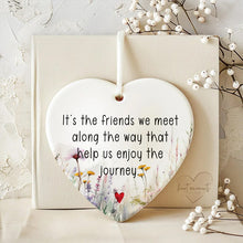 Load image into Gallery viewer, Friendship Ornaments For Ture Friends