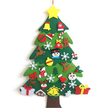 Load image into Gallery viewer, Felt Christmas Tree with Detachable Ornaments