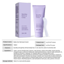 Load image into Gallery viewer, Gentle Hair Removal Cream for Sensitive Skin
