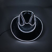 Load image into Gallery viewer, LED Cowboy Party Hat