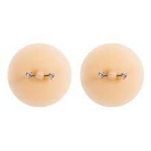 Load image into Gallery viewer, Seamless Breast Patch With Nipple Studs