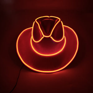LED Cowboy Party Hat