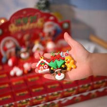Load image into Gallery viewer, Christmas Mystery Box Keychain Set (24 PCS)