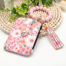 Load image into Gallery viewer, Stylish Card Holder With Silicone Bead Bracelet
