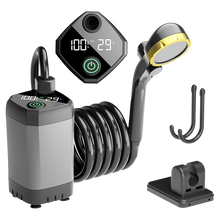 Load image into Gallery viewer, Portable Rechargeable Outdoor Camping Shower Pump
