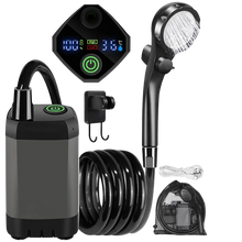 Load image into Gallery viewer, Portable Rechargeable Outdoor Camping Shower Pump