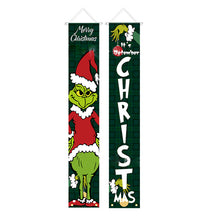 Load image into Gallery viewer, Merry Christmas Door Banner