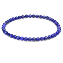 Load image into Gallery viewer, Naturlig Lapis Lazuli Stone Beaded armbånd