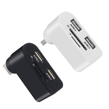 Load image into Gallery viewer, 4 i 1 roterbar USB-hub