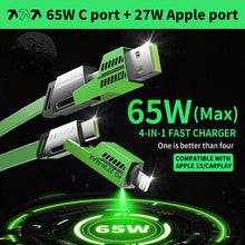 Load image into Gallery viewer, 4 in 1 Charging Cable 65W