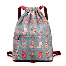 Load image into Gallery viewer, Drawstring Foldable Large Capacity Dry-wet Separation Travel Sports Backpack