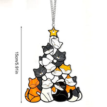 Load image into Gallery viewer, Juletre Suncatcher Ornament