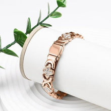 Load image into Gallery viewer, Blomsterarmbånd i kobber