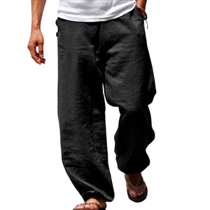 Mens Summer Beach Loose Pants