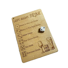 Load image into Gallery viewer, Left Right Drink Drinking Game