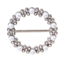 Load image into Gallery viewer, Classic All-match Pearl Rhinestone Buckles