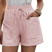 Load image into Gallery viewer, Solid Two Pockets Loose Casual Short Pants