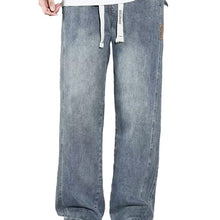 Load image into Gallery viewer, Men&#39;s Loose Straight Jeans