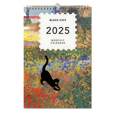 Load image into Gallery viewer, 2025 Black Cat Calendar