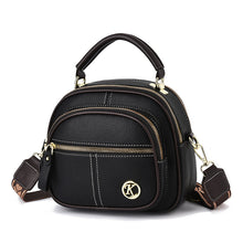 Load image into Gallery viewer, Adjustable Wide Shoulder Strap Leather Bag