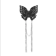 Load image into Gallery viewer, Butterfly Cutout Tassel Large Hair Clip