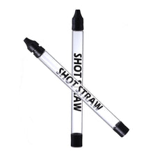 Load image into Gallery viewer, Portable Plastic Drinkware Shot Straw