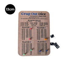 Load image into Gallery viewer, Crap Out Dice Scoreboard