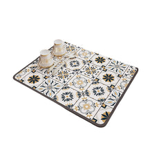 Load image into Gallery viewer, Retro Quick-Drying Water-Draining Mat for Kitchen Bar Countertops
