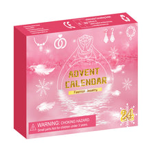Load image into Gallery viewer, Christmas Advent Calendar Blind Box Jewelry 24 Piece Set