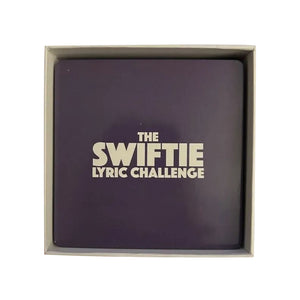 The Swiftie Lyric Challenge Card Game