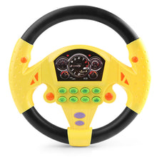 Load image into Gallery viewer, Portable Simulated Driving Steering Wheel Copilot Toy