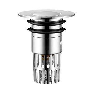 Universal 2-in-1 Bathroom Sink Stopper