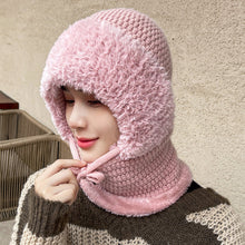 Load image into Gallery viewer, 3-in-1 Knitted Beanie Hat