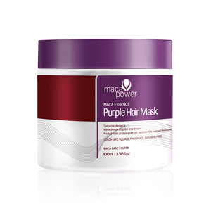 Collagen nourishing hair care deep repair purple hair mask