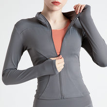 Load image into Gallery viewer, Quick-Drying Yoga Long Sleeve Jacket For Women