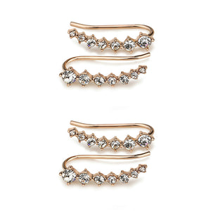Seven Star Diamond Stud Earrings