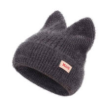 Load image into Gallery viewer, Cute Cat Ear Beanie Hat