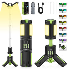 Load image into Gallery viewer, Telescopic Camping Lights with Stand