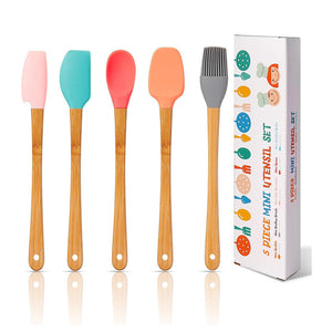Silicone Spatula With Wooden