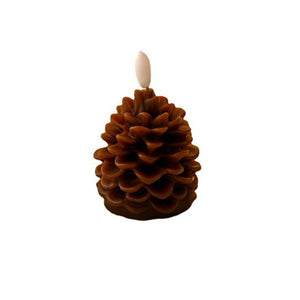 Flammeløse Pinecone stearinlys