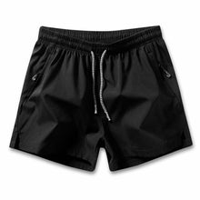 Load image into Gallery viewer, Men&#39;s Plain Solid Color Drawstring Pocket Shorts