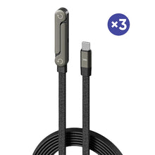 Load image into Gallery viewer, 240W Ultra-Rask Ladekabel med Stativ