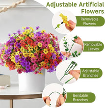 Load image into Gallery viewer, Artificial Faux Flowers for Indoorand Outdoor Decoration
