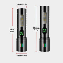 Load image into Gallery viewer, Rechargeable Super-Bright LED Flashlight