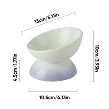 Load image into Gallery viewer, Ceramic Elevated Pet Food Bowls