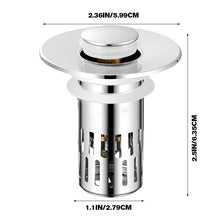 Load image into Gallery viewer, Universal Drain Strainer For Bathroom Sinks