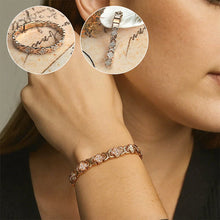 Load image into Gallery viewer, Blomsterarmbånd i kobber
