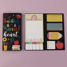 Load image into Gallery viewer, Teacher Appreciation Sticky Note Set